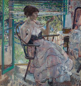 The Necklace, ca. 1924 by Richard Emile Miller