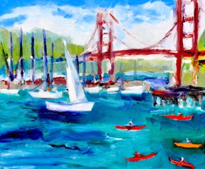 Golden Gate Bridge in Fog, 2019