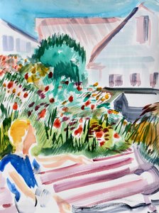 Luther Burbank Gardens, Santa Rosa by Richard Fox
