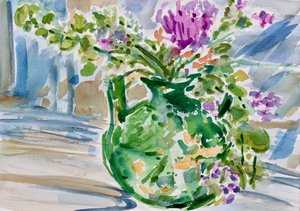 The Old Green Vase, 2020 by Richard Fox