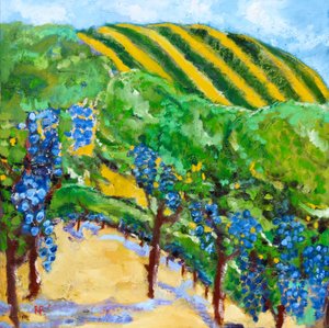 Vineyard and Rolling Hills, 2019