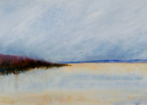 Misty Coastal Horizon by Richard Gombar