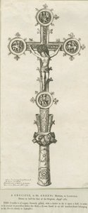 Lichfield - Crucifix: etching
