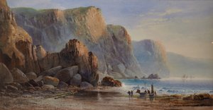 Coastal Scene by Richard Harry Carter
