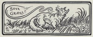 The Fox And Grapes by Richard Heighway