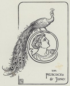 The Peacock And Juno by Richard Heighway
