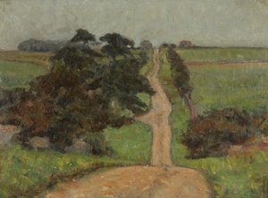 A Roman Road near Northleach, Gloucestershire by Richard Heyworth