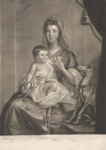 Lady Cathcart and Her Child by Richard Houston