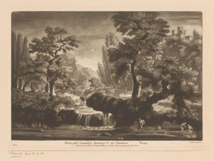 Landscape with Waterfall by Richard Houston