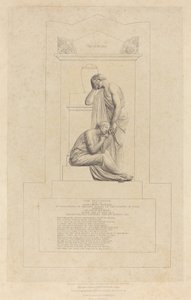 Monument to John Hudleston by Richard James Lane after John Flaxman