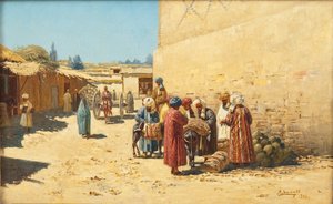 Street Sale in Central Asia