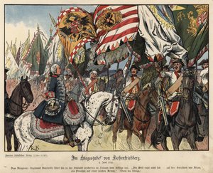 Celebrating the Victory at the Battle of Hohenfriedeberg