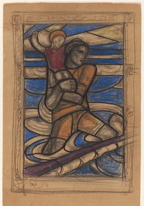 St. Christopher by Richard Nicolaüs Roland Holst