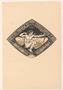 Cover Design for: Technical Journal, 1914 by Richard Nicolaüs Roland Holst