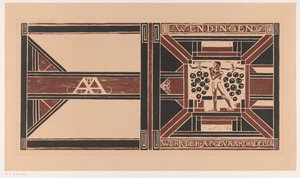 Cover design for: Wendingen, 1921 by Richard Nicolaüs Roland Holst