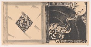 Cover Design for: Wendingen, Toorop Issue, 1928 by Richard Nicolaüs Roland Holst
