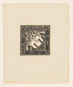 Vignette in Memory of Mary Vincentia Huizinga-Schorer by Richard Nicolaüs Roland Holst
