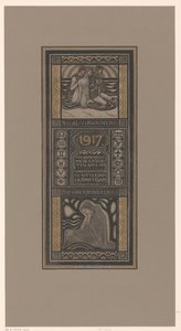 Charity Calendar for 1917 by Richard Nicolaüs Roland Holst