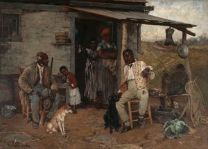 A Dog Swap, 1881 by Richard Norris Brooke