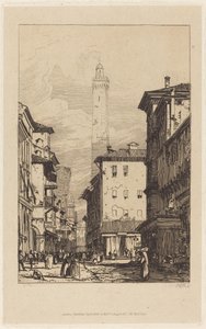 Bologna by Richard Parkes Bonington