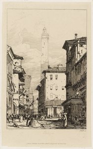 Bologna by Richard Parkes Bonington