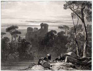 Bothwell Castle by Richard Parkes Bonington