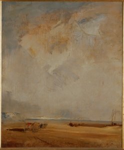 Coast in Normandy by Richard Parkes Bonington