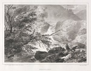 Picturesque Views of Scotland: Brackline by Richard Parkes Bonington