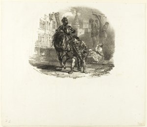 The Hanged by Richard Parkes Bonington