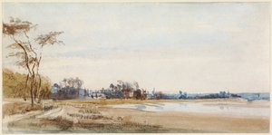 The Salt Marshes near Trouville by Richard Parkes Bonington