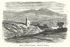 Ruins of Wheal Fortune by Richard Principal (after) Leitch