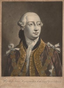King George III, c.1762 (mezzotint)