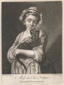 Miss and her Kitten (Rural Life)