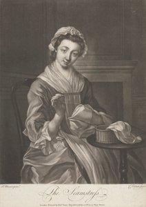 The Seamstress by Richard Purcell