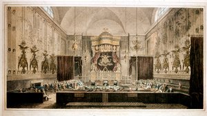View of the House of Lords by Richard Rothwell