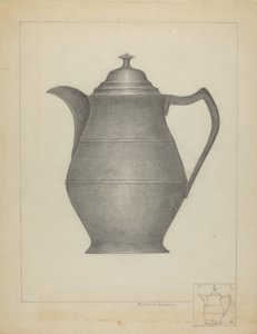Pewter Pitcher