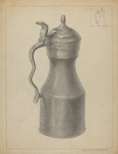 Pewter Tankard by Richard Schoene