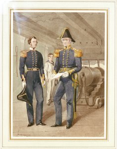 The Royal Navy. No 4. Mate. 2nd Class Boy. Commodore by Richard Ubsdell