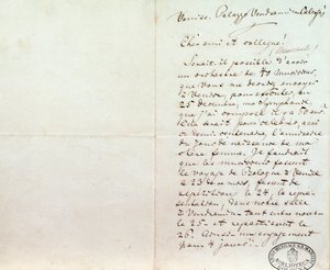 Handwritten letter of Richard Wagner to Luigi Mancinelli, December 10th by Richard Wagner