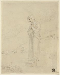 Shepherdess by Richard Westall