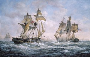 Action Between U.S. Sloop-of-War Wasp and H.M. Brig-of-War Frolic, 1812