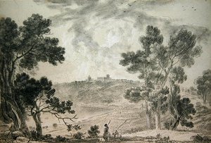 Castel Gandolfo by Richard Wilson