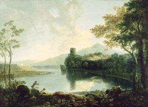 Dolbardarn Castle by Richard Wilson