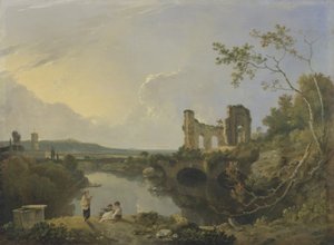 Italian Landscape (Morning), c.1760-65 by Richard Wilson