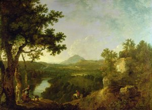 View Near Wynnstay, the Seat of Sir Watkin Williams-Wynn by Richard Wilson
