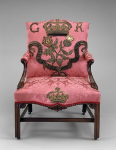 Armchair, c.1750 by Richard and Elwick Edward (attr. to) Wright