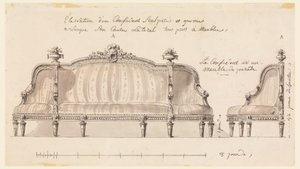 Design for a Confident, ca. 1780 by Richard de Lalonde