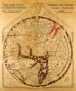 Hereford Mappa Mundi by Richard of Haldingham