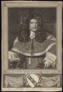 Lord Chief Justice Holt by Richard van Bleeck