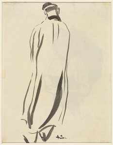Gardening Man, Seen from the Back
